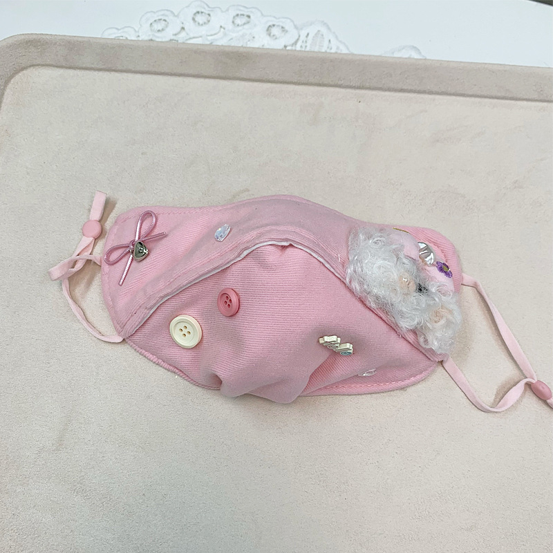 Meitenēm paredzēts rudens-ziemas vilnas aksesuāru komplekts: šalle, kakla sildītājs, matu klips, galvas lente, maska — Ziemas 2025