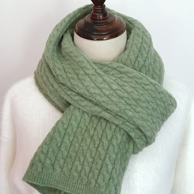 Ženski pleteni šal - warp-knit poliester, topao za zimu, marka Pei Yang Knitting, poliester 81–95%