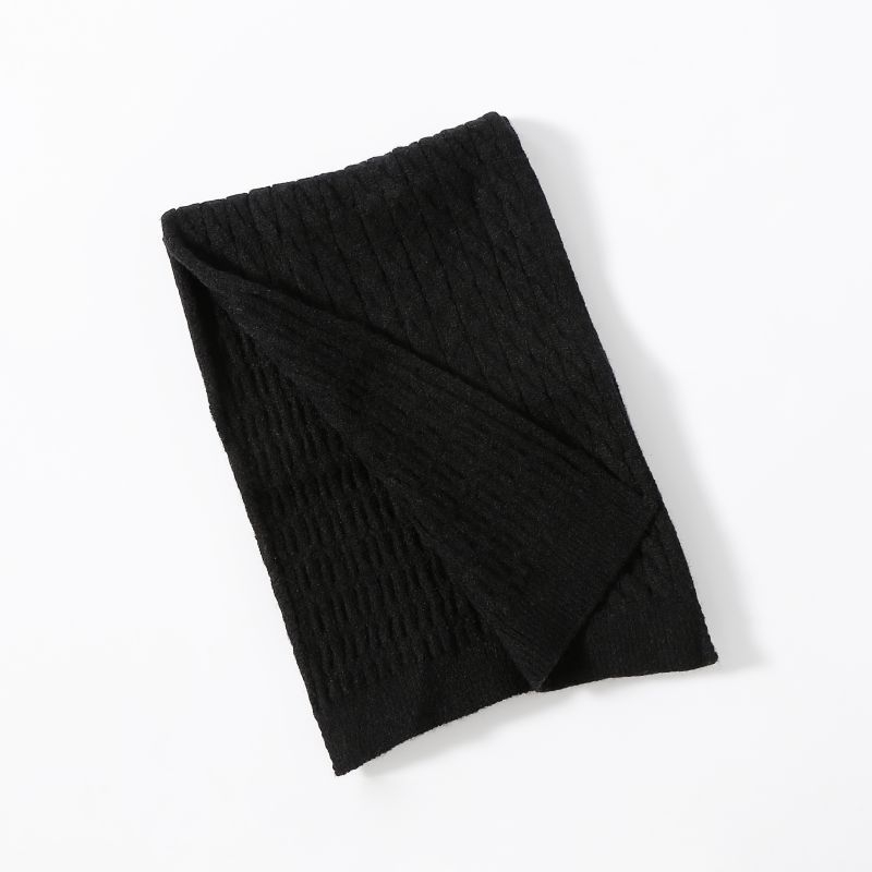 Ženski pleteni šal - warp-knit poliester, topao za zimu, marka Pei Yang Knitting, poliester 81–95%