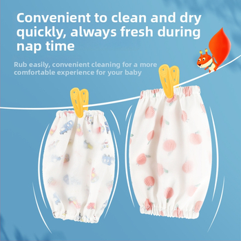 Bērnu pretnetīrības piedurknes ar karikatūras apdruku, ūdensizturīgas un elastīgas, poliestera un neilona materiāla, četrām sezonām