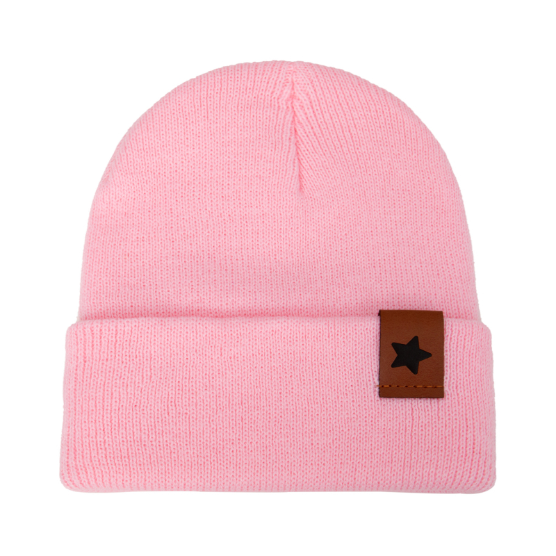 Pălărie tricotată pentru copii din acril, iarnă, cu stea cu cinci colțuri, caldă și rezistentă la vânt, în formă de dom, pentru vârste 2-4, 4-6, 8-10 și peste 10 ani.