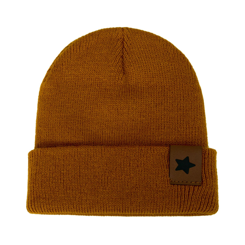 Pălărie tricotată pentru copii din acril, iarnă, cu stea cu cinci colțuri, caldă și rezistentă la vânt, în formă de dom, pentru vârste 2-4, 4-6, 8-10 și peste 10 ani.