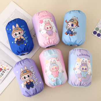 Bērnu ūdensizturīgi roku aizsargi ar karikatūras rakstu, piemēroti rudenim, ziemai un pavasarim, no poliestera, vecums 0-8 gadi