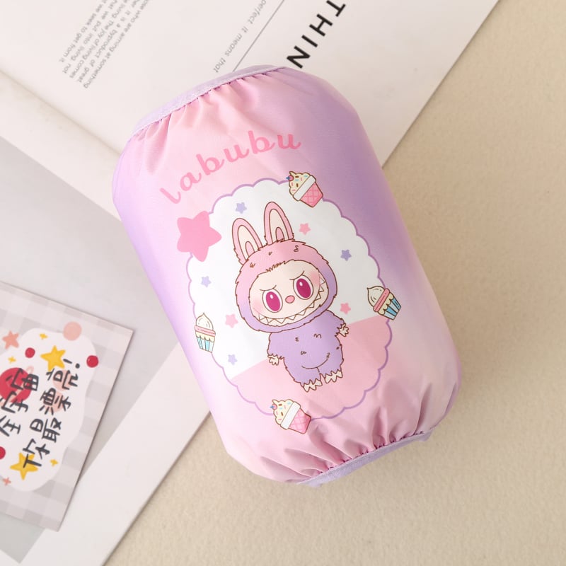 Bērnu ūdensizturīgi roku aizsargi ar karikatūras rakstu, piemēroti rudenim, ziemai un pavasarim, no poliestera, vecums 0-8 gadi