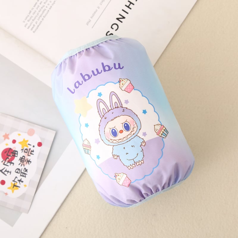 Bērnu ūdensizturīgi roku aizsargi ar karikatūras rakstu, piemēroti rudenim, ziemai un pavasarim, no poliestera, vecums 0-8 gadi