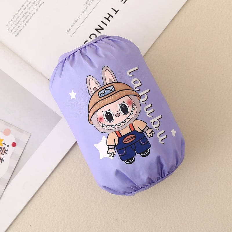 Bērnu ūdensizturīgi roku aizsargi ar karikatūras rakstu, piemēroti rudenim, ziemai un pavasarim, no poliestera, vecums 0-8 gadi