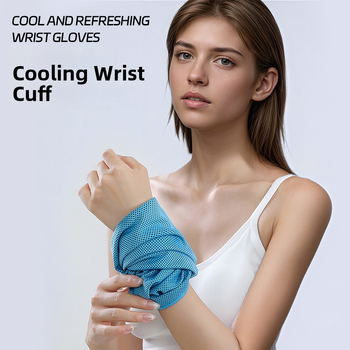 Āra skrējiena sporta dvielis – sviedru uzsūkšana, ātra žāvēšana, elpojošs, dzesējoša sajūta plaukstas locītavā, 40 g, 100% poliesters, logotipa drukāšana iespējama.