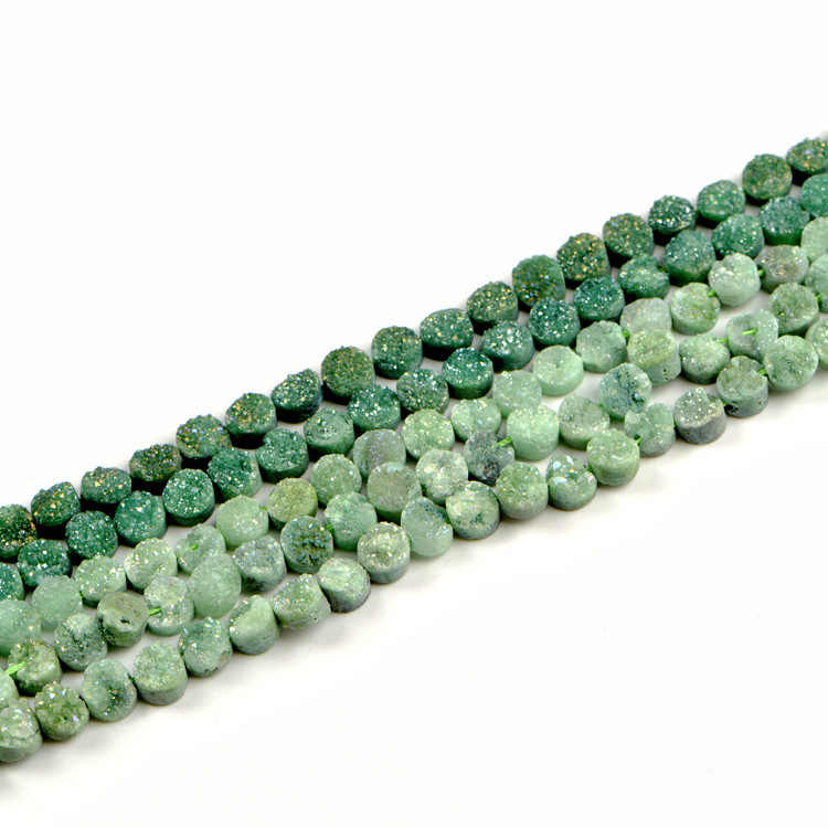 Crystal Flower apaļas dabas akmens pērlītes – brīvās pērlītes, zīmols XHYP