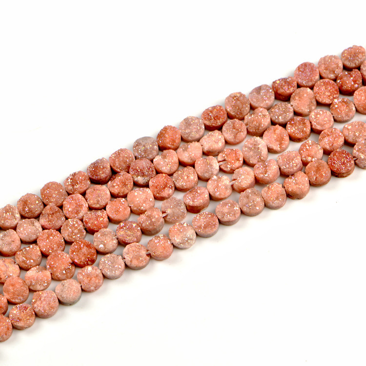 Crystal Flower apaļas dabas akmens pērlītes – brīvās pērlītes, zīmols XHYP