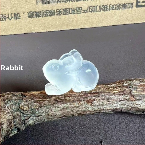 3D zodiako gyvūnai iš kalcedono – išgraviruoti ir poliruoti