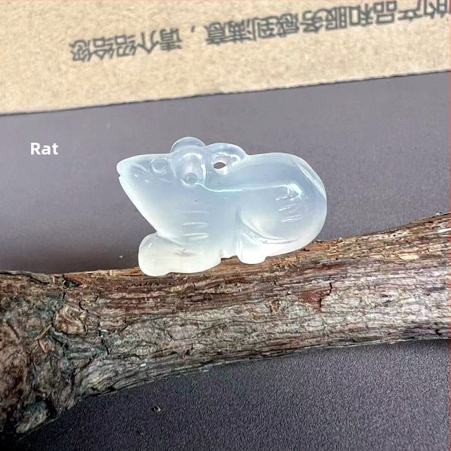 3D zodiako gyvūnai iš kalcedono – išgraviruoti ir poliruoti