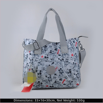 Õla kott crossbody – nailon, horisontaalne ruudu kuju, tõmblukukatte avamine, sisetaskud: tõmblukutasku, telefonitasku, ID-tasku, laminaat-tõmbluktasku, kaamera-tasku, vooder nailon