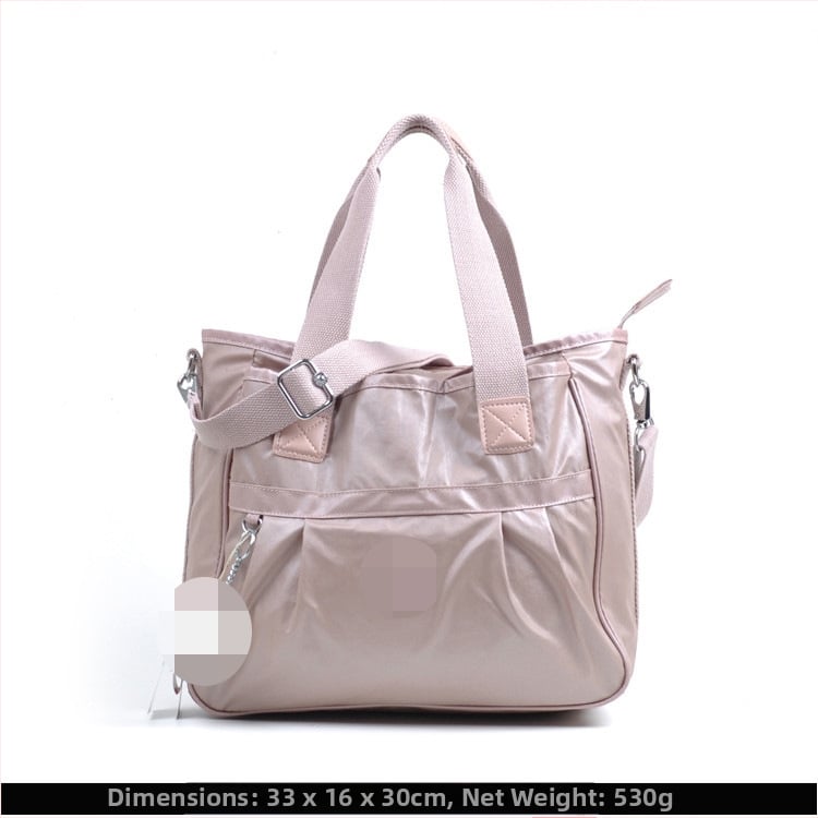 Õla kott crossbody – nailon, horisontaalne ruudu kuju, tõmblukukatte avamine, sisetaskud: tõmblukutasku, telefonitasku, ID-tasku, laminaat-tõmbluktasku, kaamera-tasku, vooder nailon