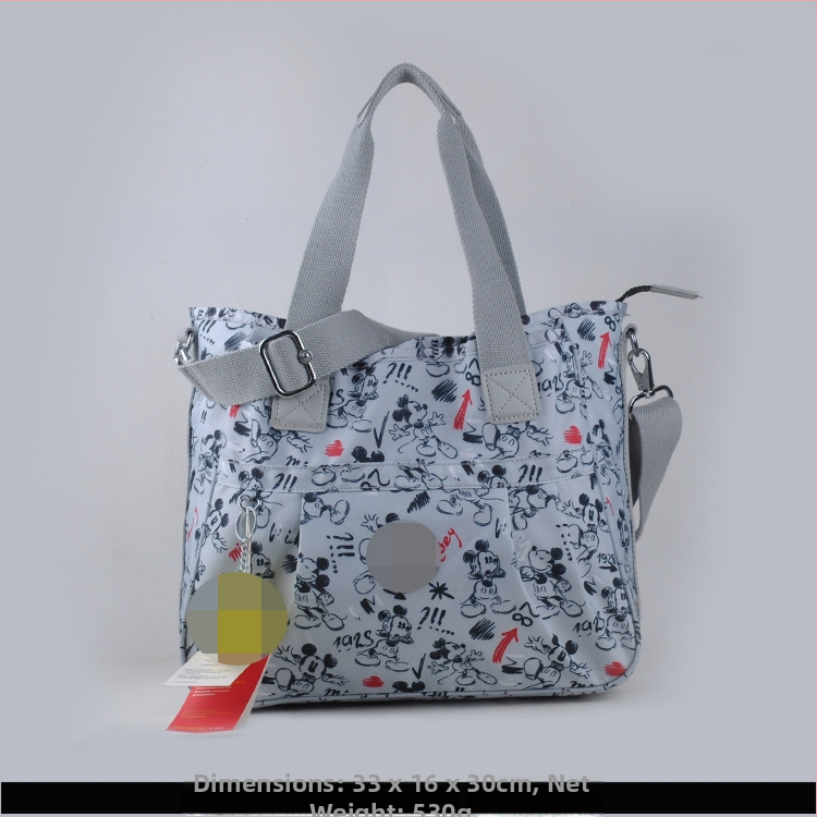 Õla kott crossbody – nailon, horisontaalne ruudu kuju, tõmblukukatte avamine, sisetaskud: tõmblukutasku, telefonitasku, ID-tasku, laminaat-tõmbluktasku, kaamera-tasku, vooder nailon