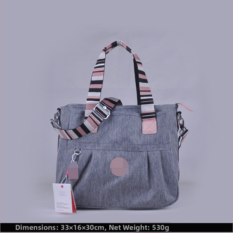 Õla kott crossbody – nailon, horisontaalne ruudu kuju, tõmblukukatte avamine, sisetaskud: tõmblukutasku, telefonitasku, ID-tasku, laminaat-tõmbluktasku, kaamera-tasku, vooder nailon