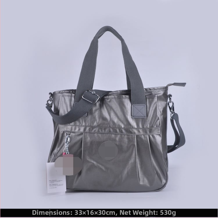 Õla kott crossbody – nailon, horisontaalne ruudu kuju, tõmblukukatte avamine, sisetaskud: tõmblukutasku, telefonitasku, ID-tasku, laminaat-tõmbluktasku, kaamera-tasku, vooder nailon