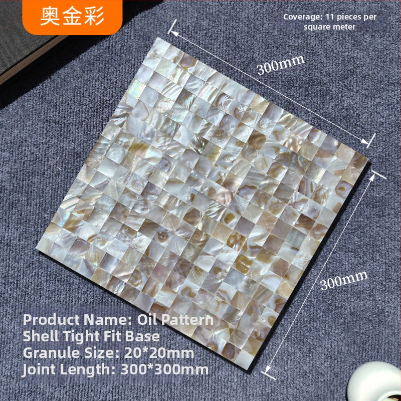 Čauru mozaīka ar pašlīmējošu iekšējai sienai — puzles raksts, ūdensnecaurlaidīgs, spīdīga virsma (Materiāls: Čaura; Modelis: Puzzle; Īpašais nolūks: Ūdensnecaurlaidīgs; Piemērojams: Iekšējā siena; Virsma: Spīdīga)