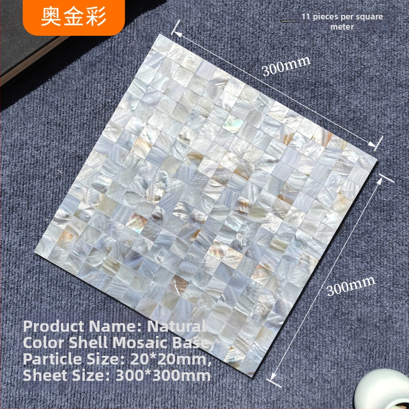 Čauru mozaīka ar pašlīmējošu iekšējai sienai — puzles raksts, ūdensnecaurlaidīgs, spīdīga virsma (Materiāls: Čaura; Modelis: Puzzle; Īpašais nolūks: Ūdensnecaurlaidīgs; Piemērojams: Iekšējā siena; Virsma: Spīdīga)