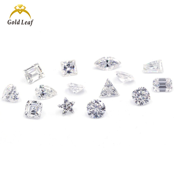 Moissanit Geometrinis pakabukas, VVS skaidrumas, tikslus pjovimas, pritaikoma