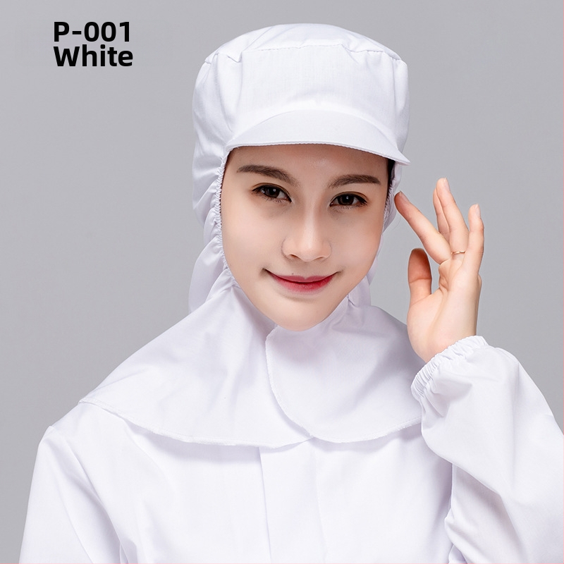 Unisex medvilninė puloverinė kepurė su gobtuvu ir trumpu kraštu, dulkių atsparumas maisto gamybai; logotipo pritaikymas