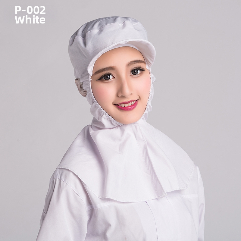 Unisex medvilninė puloverinė kepurė su gobtuvu ir trumpu kraštu, dulkių atsparumas maisto gamybai; logotipo pritaikymas