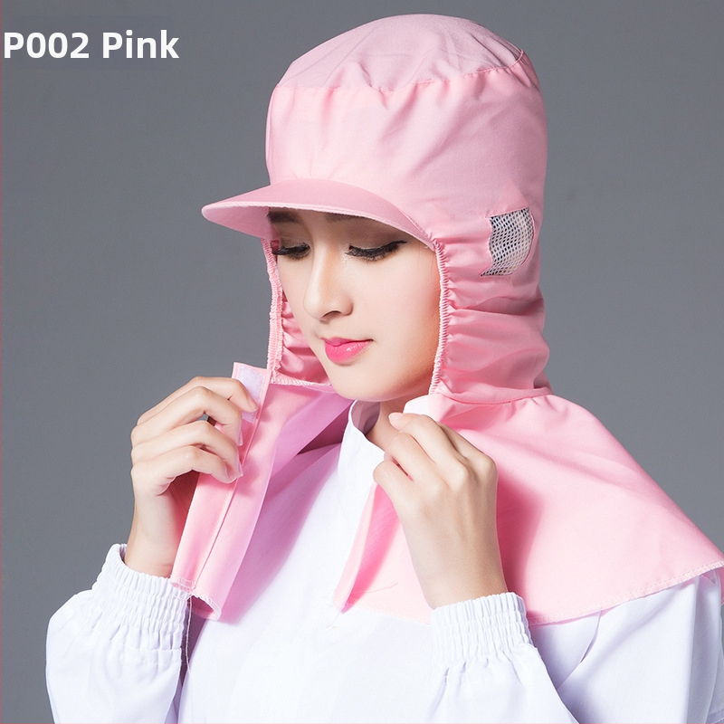 Unisex medvilninė puloverinė kepurė su gobtuvu ir trumpu kraštu, dulkių atsparumas maisto gamybai; logotipo pritaikymas