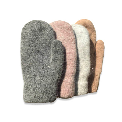 DIY set rukavica za roditelje i djecu s pet prstiju – pletene rukavice za odrasle, unisex, zima