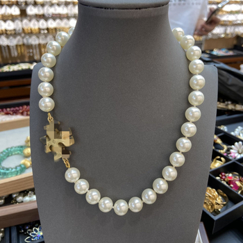 Set de 8 piese din cupru: Colier cu pandant geometric, inserții de diamant, lanț O, lungime 41–50 cm