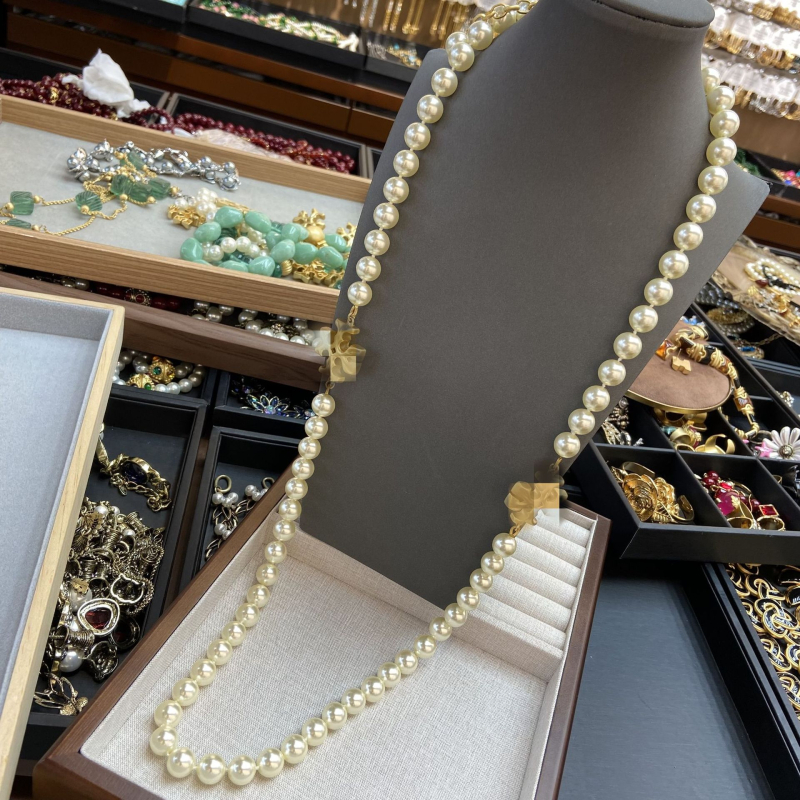 Set de 8 piese din cupru: Colier cu pandant geometric, inserții de diamant, lanț O, lungime 41–50 cm