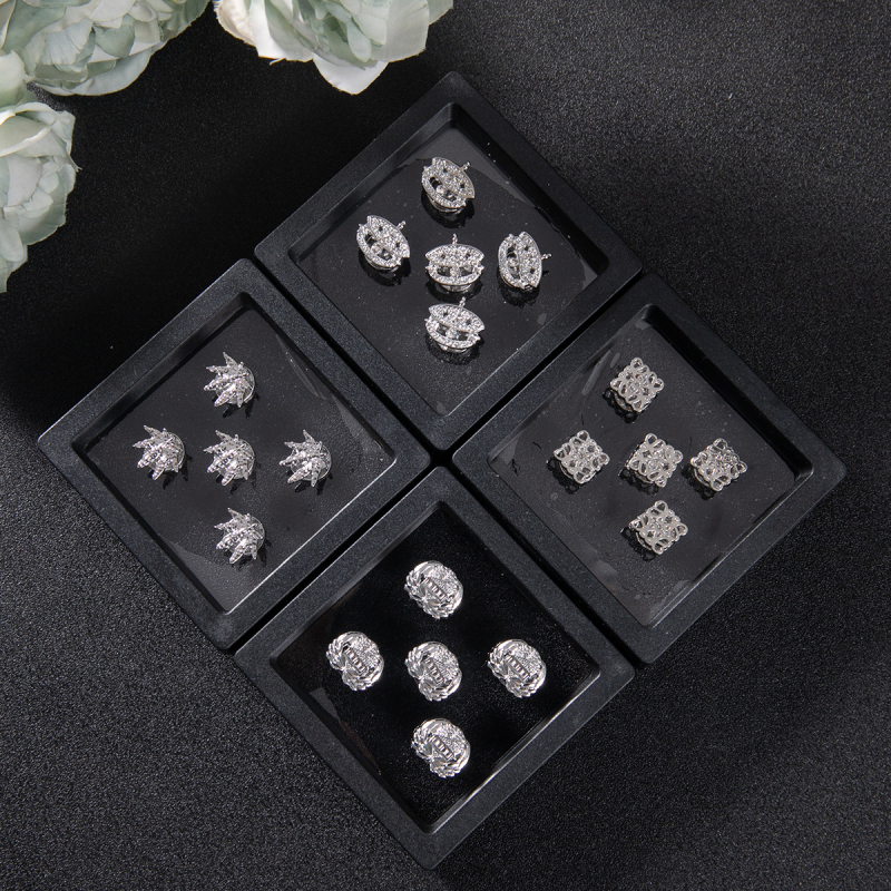 Muški gumbi od zliatine, etnički stil, geometrijski oblik, elektroplatiranje, proljeće 2025