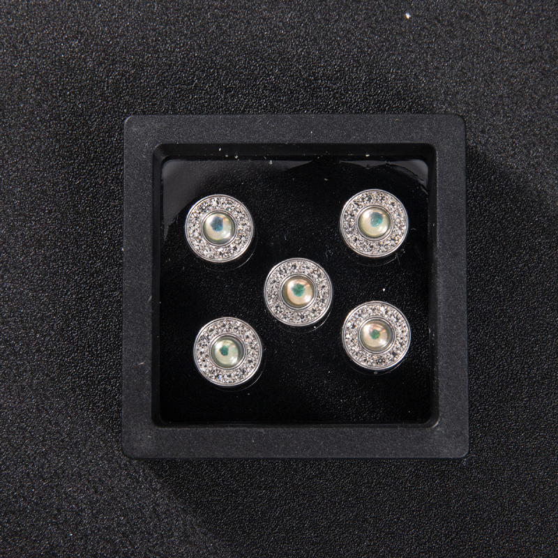 Muški gumbi od zliatine, etnički stil, geometrijski oblik, elektroplatiranje, proljeće 2025