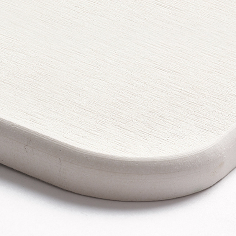 Absorbējošs paliktnis mazgājamajai izlietnei no diatomīta, kvadrātformas, ģeometriska un karikatūru raksts, drukāts dizains, mūsdienīgs minimālisms