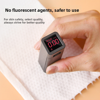 Qi hanmei Eldobható pamut arc törölközők – vastagított, nagy tekercs, 600 g, szálmentes, szalonminőség, nagy tétel csomag