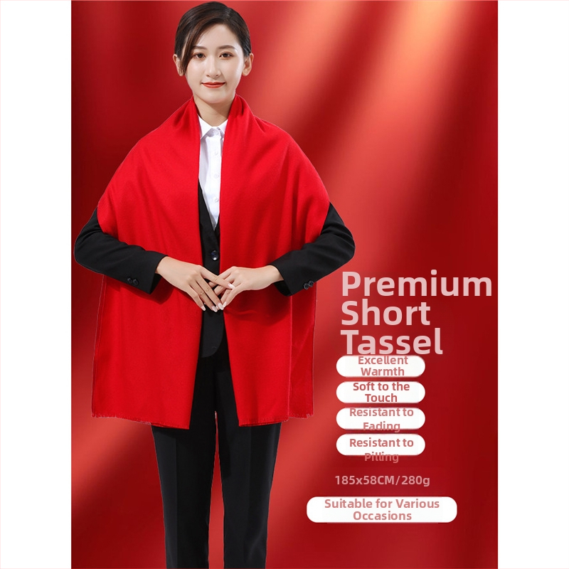 Vuneni šal – Xinjing, zimskih upotreba, prilagodba logotipa dostupna, izdanje proljeće 2025