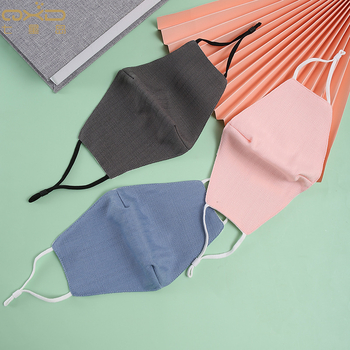 Mască de față din bumbac, lavabilă, cu logo imprimat, imprimare personalizabilă, design cu urechi atârnante (Material: Bumbac; Funcție: Protecție solară; Stil: cu urechi atârnătoare; Personalizare: Da)