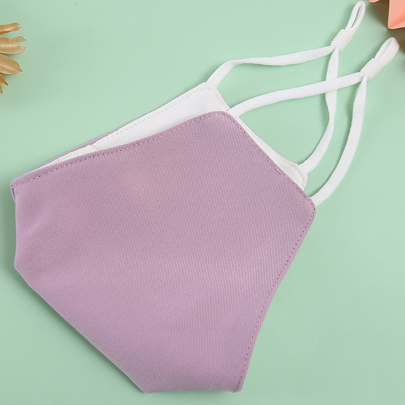 Mască de față din bumbac, lavabilă, cu logo imprimat, imprimare personalizabilă, design cu urechi atârnante (Material: Bumbac; Funcție: Protecție solară; Stil: cu urechi atârnătoare; Personalizare: Da)