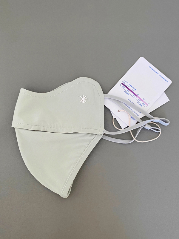 Masca de soare pentru față UPF50+, protecție UV, respirabilă, rezistentă la vânt, material Ice Silk poliester
