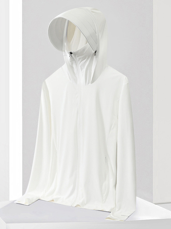 Kapu UV aizsardzības T-krekls UPF50+, Ice Silk ātri žūstošs, elpojošs, 87% neilons / 13% spandeks, universāls vasaras āra tops