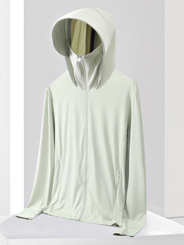 Kapu UV aizsardzības T-krekls UPF50+, Ice Silk ātri žūstošs, elpojošs, 87% neilons / 13% spandeks, universāls vasaras āra tops