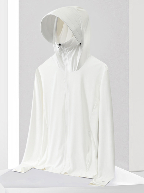 Kapu UV aizsardzības T-krekls UPF50+, Ice Silk ātri žūstošs, elpojošs, 87% neilons / 13% spandeks, universāls vasaras āra tops