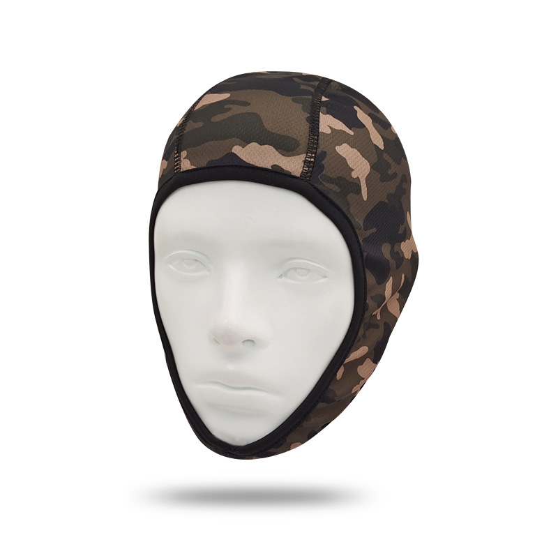 Maska za biciklizam s kapuljačom – prozračan poliester, brzo sušenje, zaštita od sunca, upijanje znoja (Materijal: Poliester; Marka: Other; Kategorija proizvoda: Maska za biciklizam)