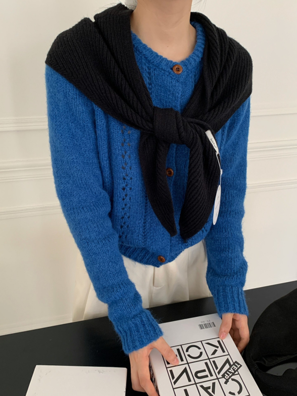 Trokutasti pleteni šal – pokrivač za glavu i tijelo, jesen, warp-knit vunena tkanina