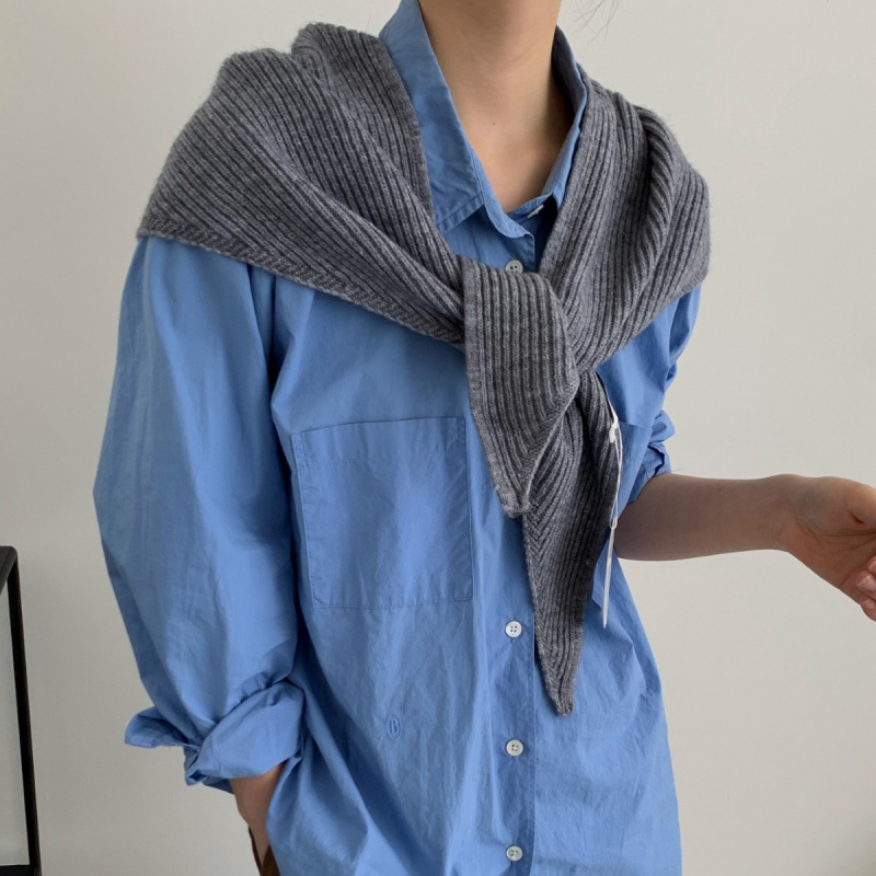 Trokutasti pleteni šal – pokrivač za glavu i tijelo, jesen, warp-knit vunena tkanina