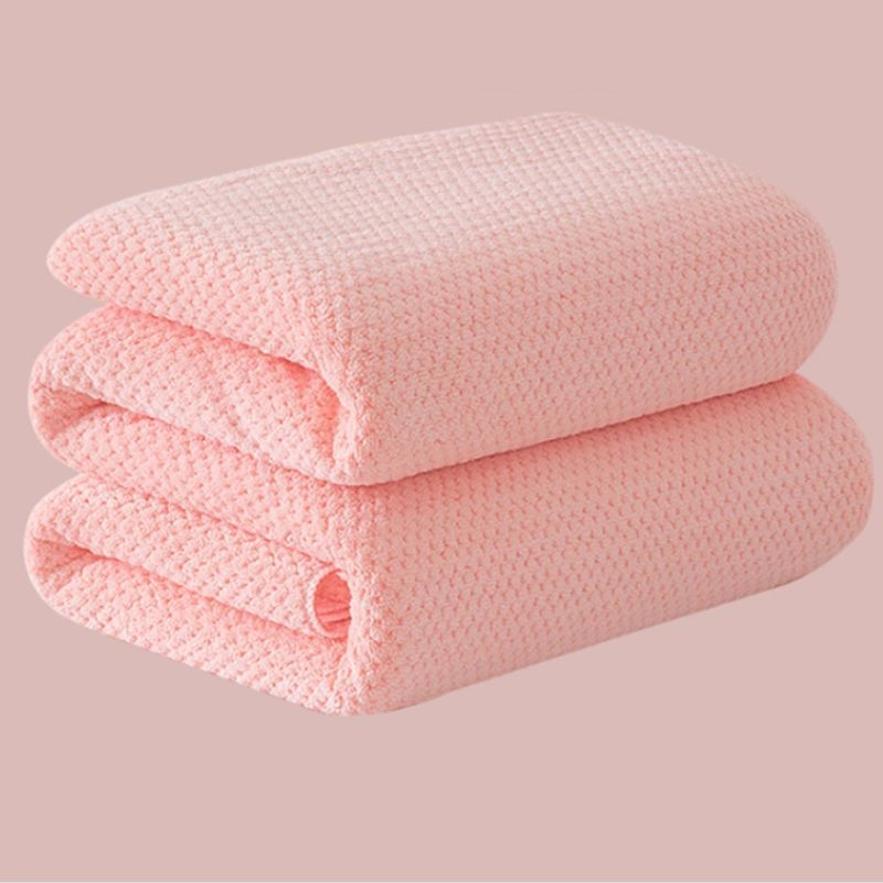 Fürdőlepedő - Szuper nedvszívó, puha mikroszálas Jacquard 150D, gyors száradás, szálak nélkül