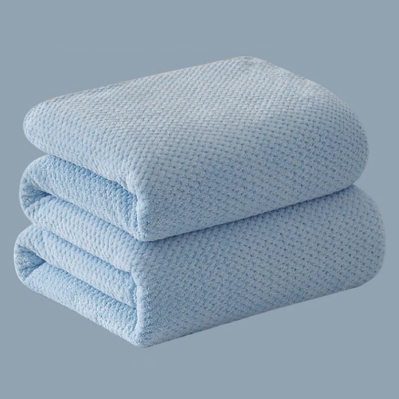 Fürdőlepedő - Szuper nedvszívó, puha mikroszálas Jacquard 150D, gyors száradás, szálak nélkül