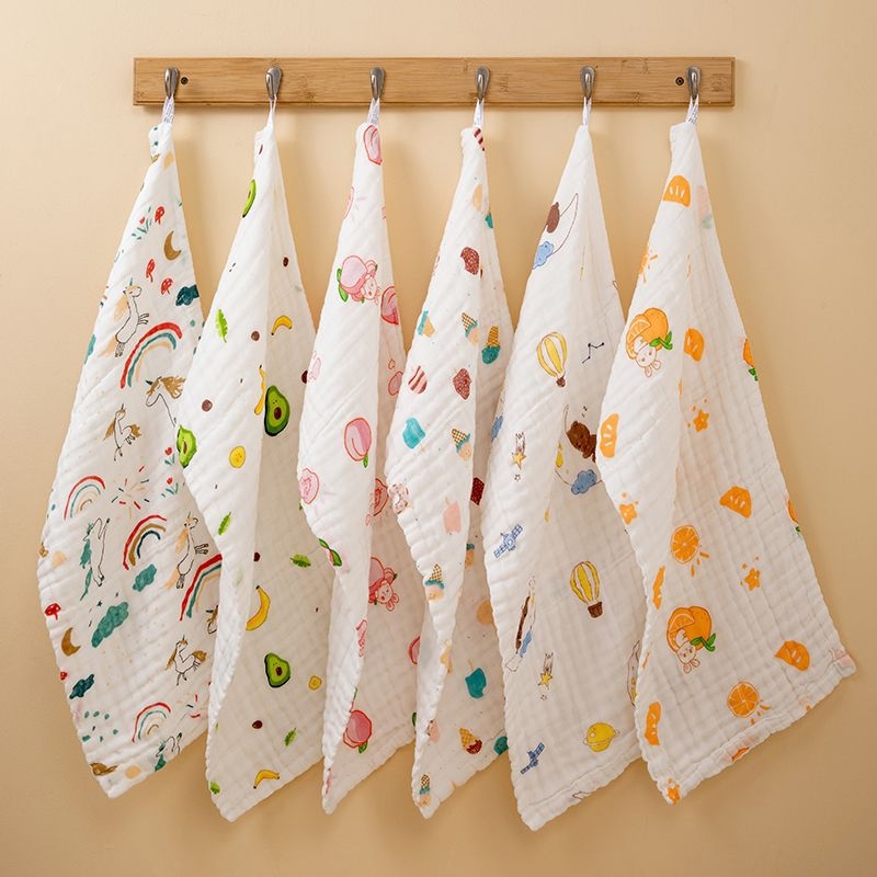 Arc törölköző tiszta gyapotból, géz szerkezetű, 100D szál, nyomtatott gyártási folyamat, újrahasználható