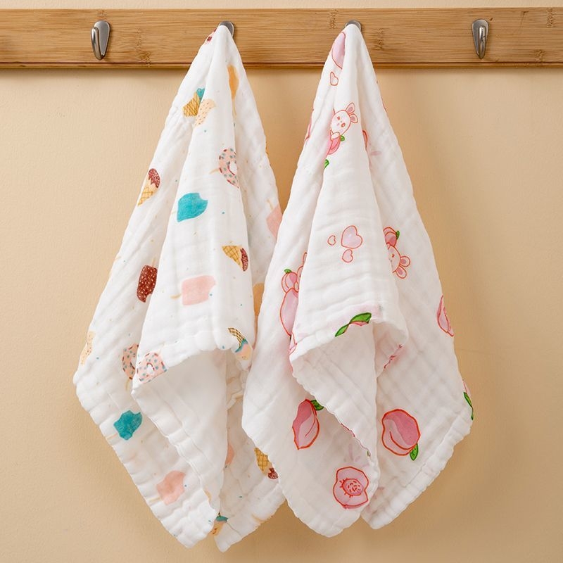 Arc törölköző tiszta gyapotból, géz szerkezetű, 100D szál, nyomtatott gyártási folyamat, újrahasználható