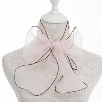 Organza Masni Sál Táska Kiegészítő, 100% Poliészter, Crepe Kötés, Közepes Hossz, Nyár