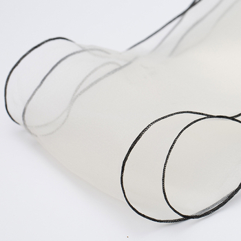 Organza Masni Sál Táska Kiegészítő, 100% Poliészter, Crepe Kötés, Közepes Hossz, Nyár