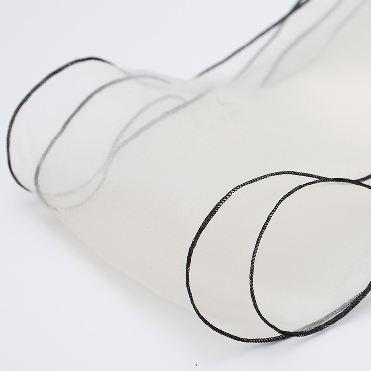 Organza Masni Sál Táska Kiegészítő, 100% Poliészter, Crepe Kötés, Közepes Hossz, Nyár